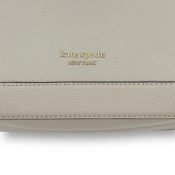 Kate Spade Crush Mushroom Pebbled Leather Bag With Crossbody Strap Medium - Picture 3 of 10